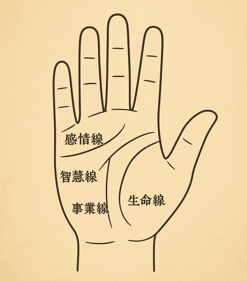 如何看掌相
